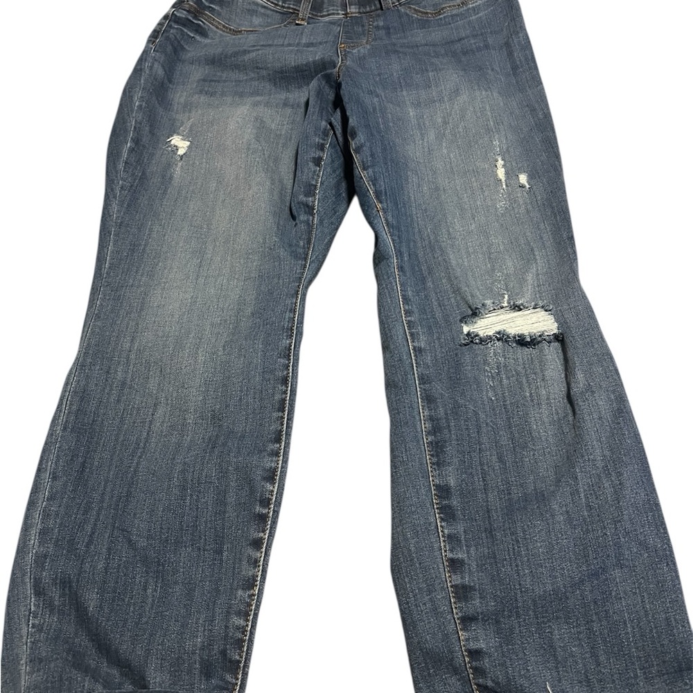 Judy Blue Boyfriend Pull on sz 14w Jeans